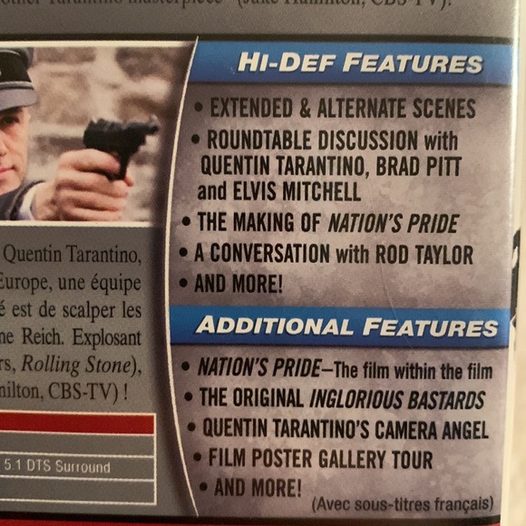 Inglourious Basterds. War blueray - Picture 5 of 8